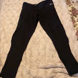 PINK ultimate leggings (black & sheer)